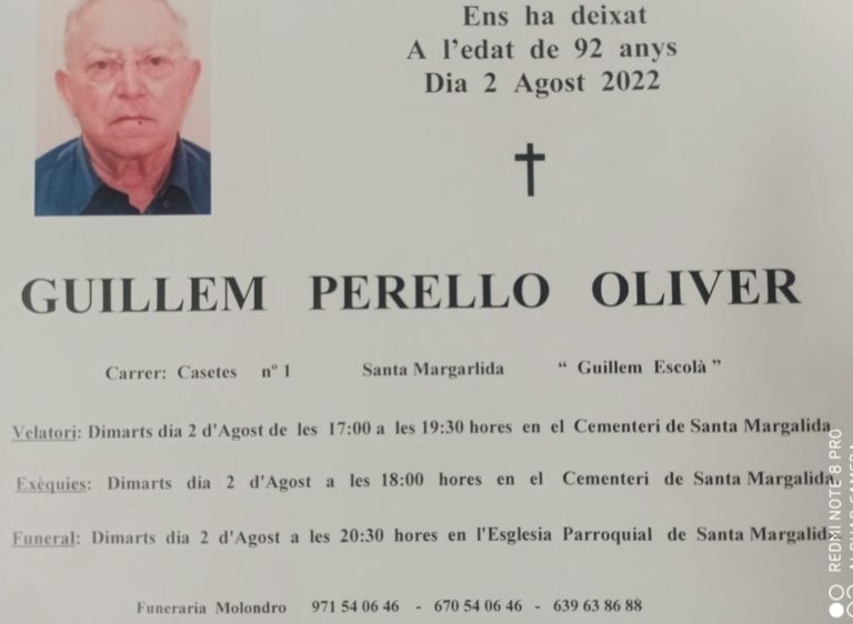 Guillem Perelló D.E.P.